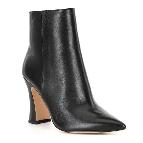 Coach Leather Carter Pointed Toe Dress Bootie Black Leather Size 9 NWOB … - Picture 1 of 12